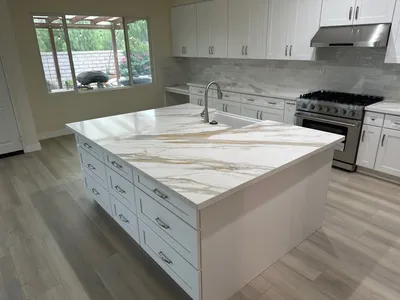 Custom kitchen cabinets by First Class WoodWorks